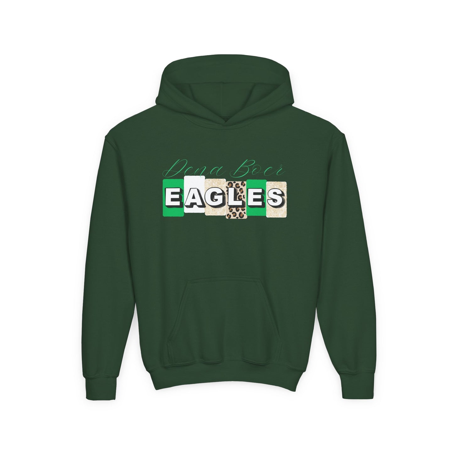 Youth DB Eagles Block Hoodie