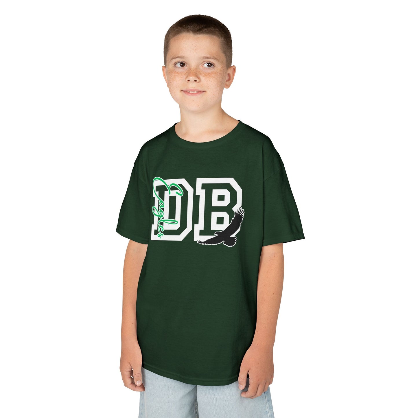 Kids DB Eagles Monogram Tee