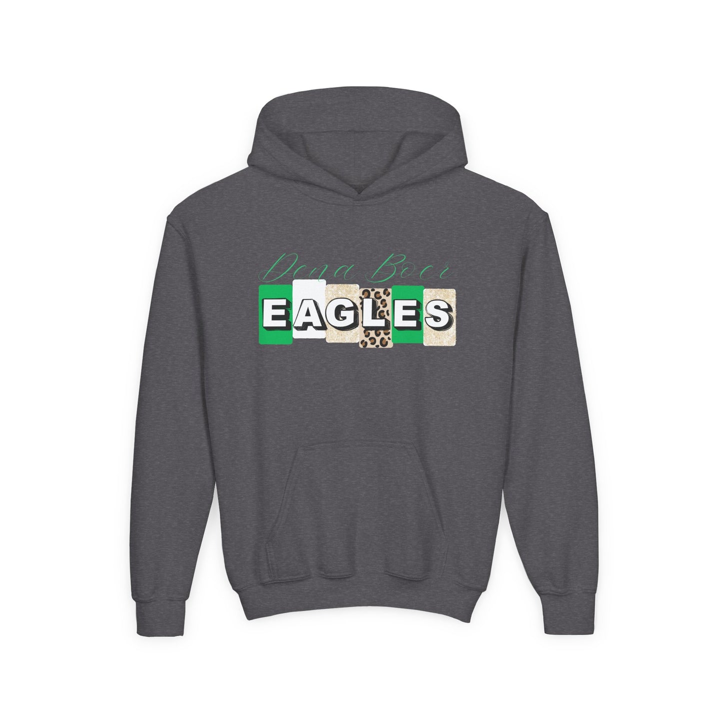 Youth DB Eagles Block Hoodie
