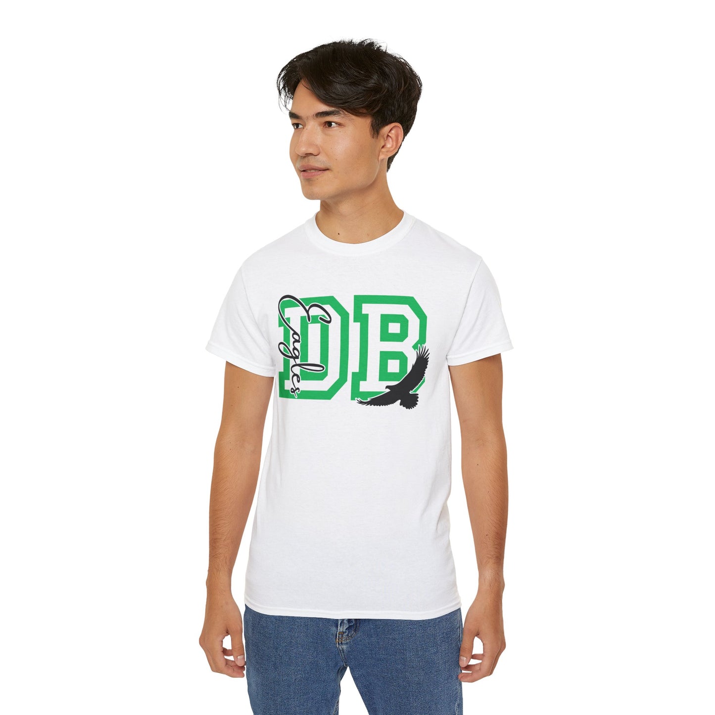 Adult DB Eagles Monogram Tee