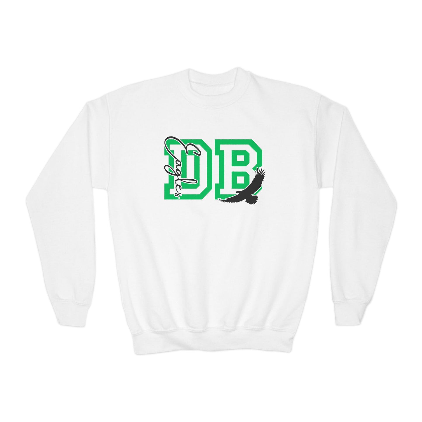 Youth DB Monogram Crewneck Sweatshirt