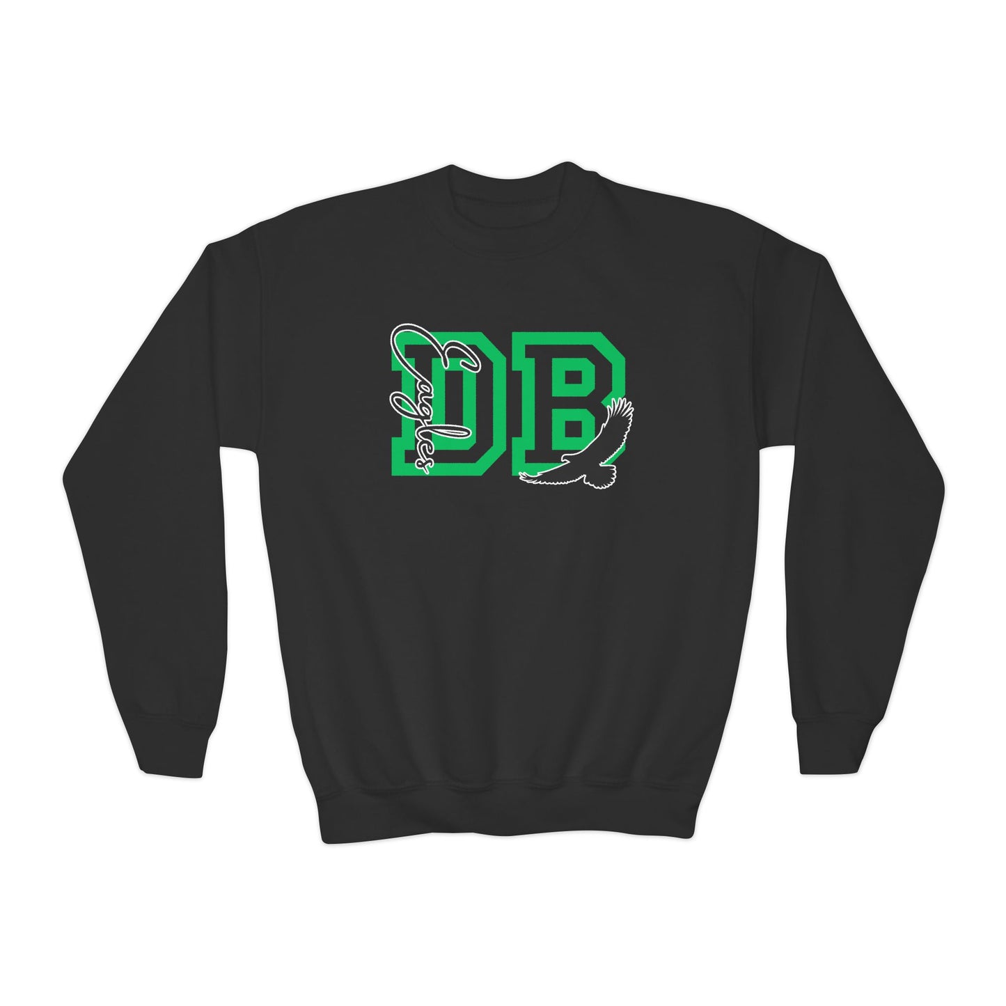 Youth DB Monogram Crewneck Sweatshirt