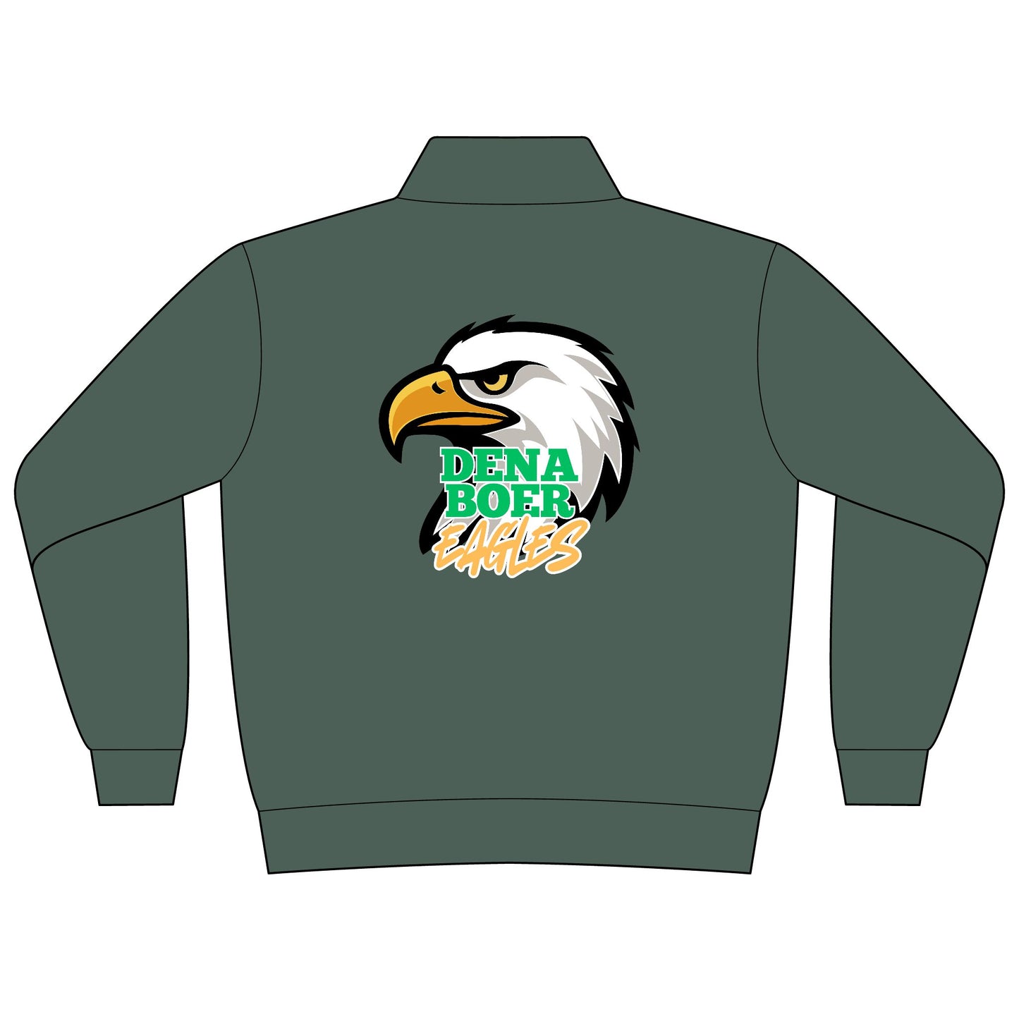 Eagles Women's Quarter-Zip Pullover