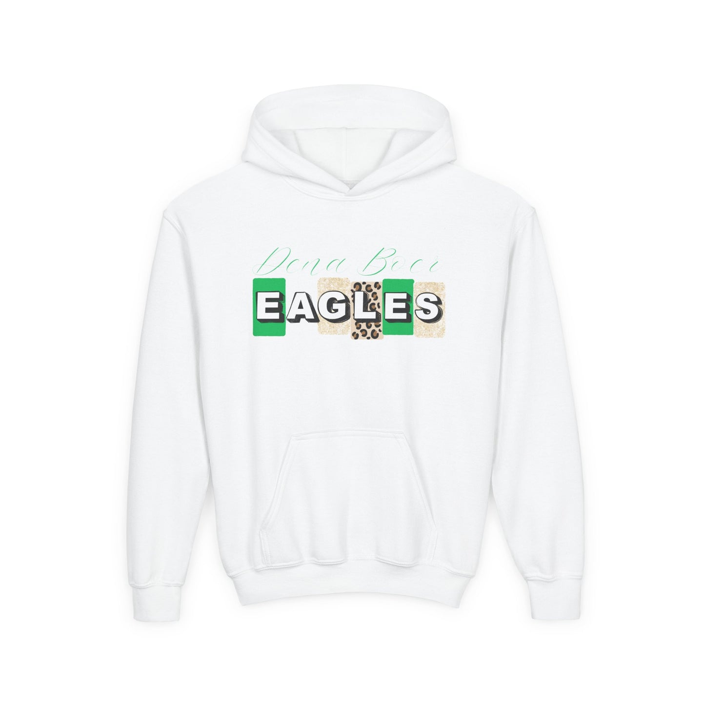 Youth DB Eagles Block Hoodie