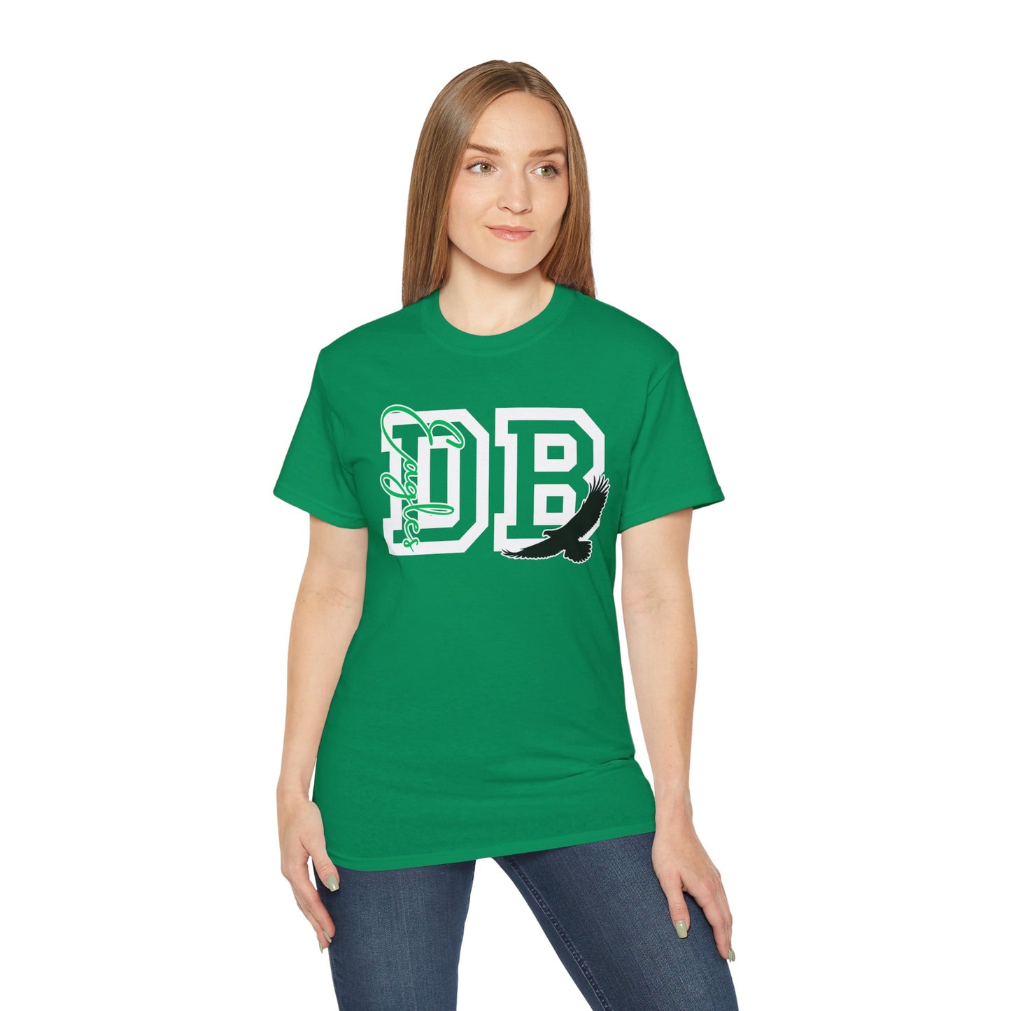 Adult DB Eagles Monogram Tee