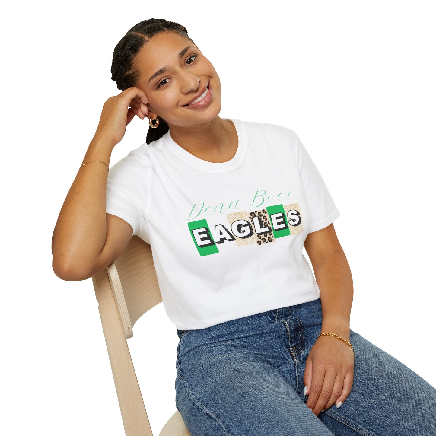 Adult DB Eagles Block Shirt