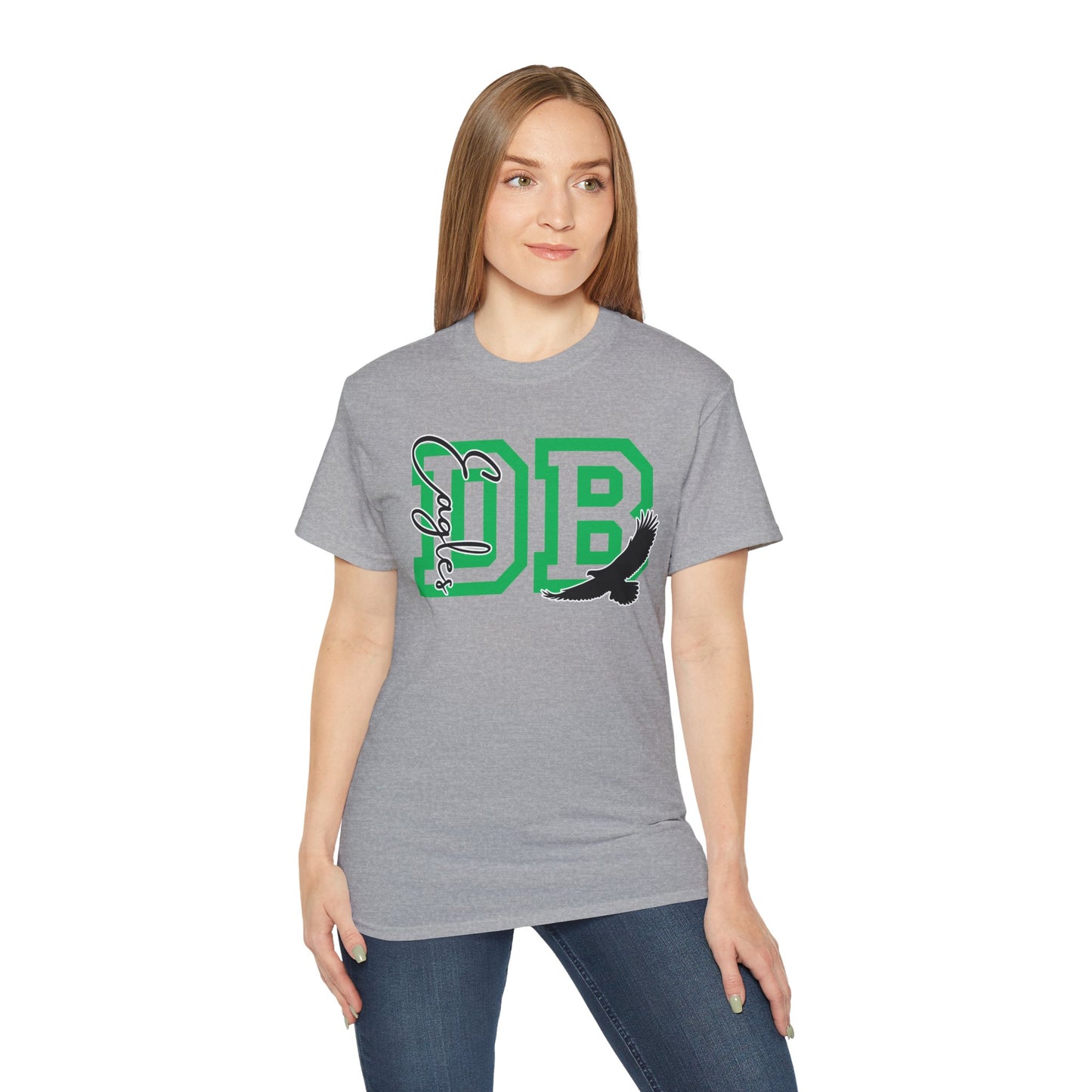 Adult DB Eagles Monogram Tee