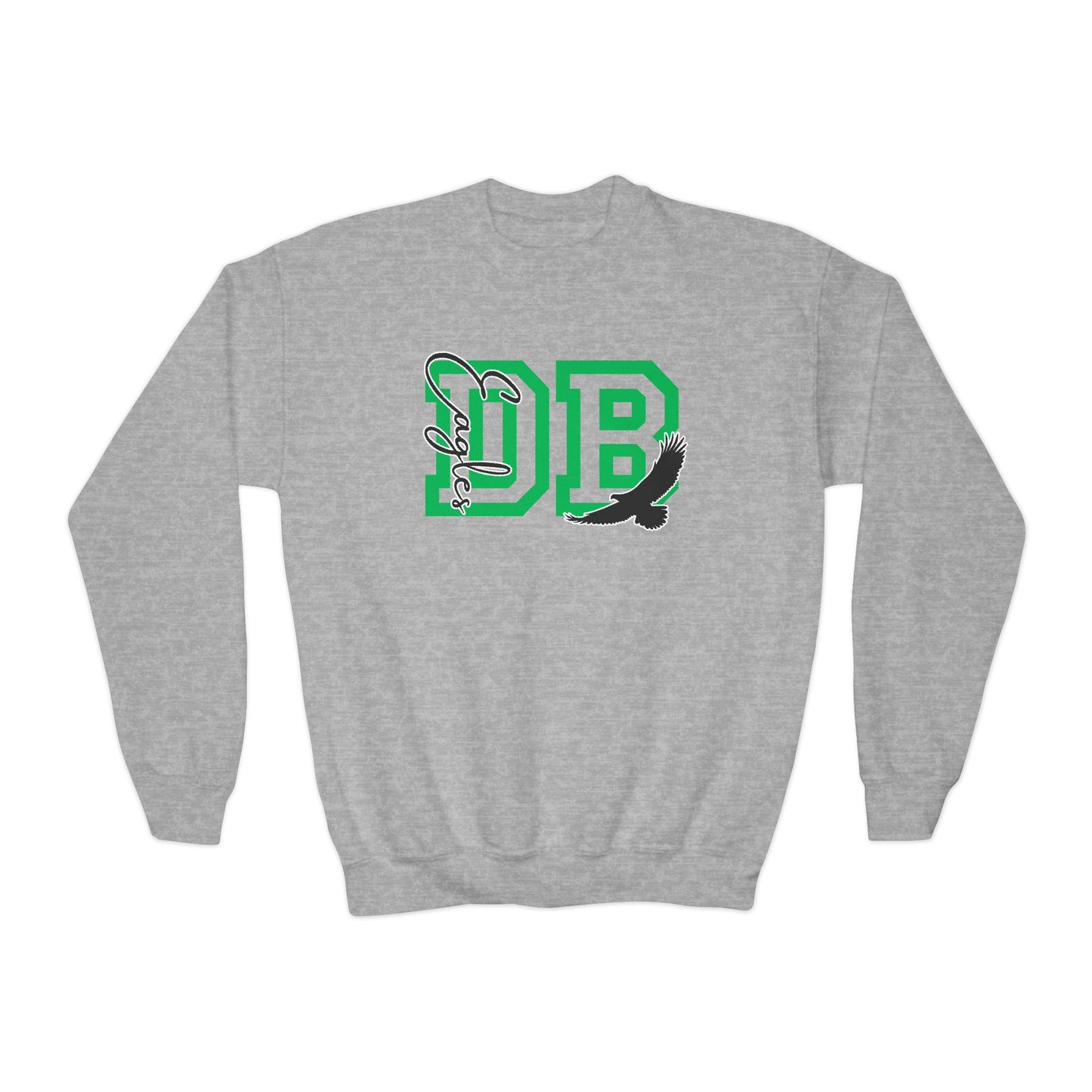 Youth DB Monogram Crewneck Sweatshirt