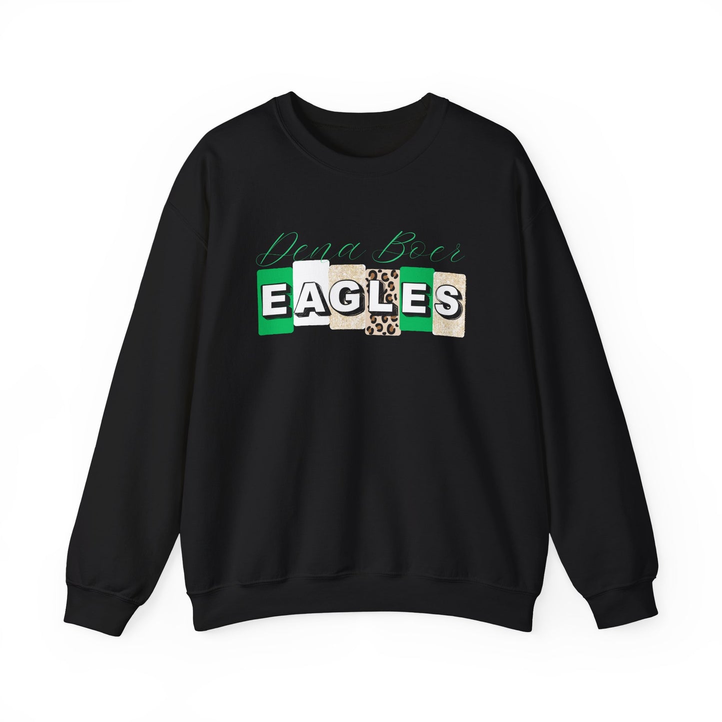 Adult Eagles Patch Crewneck Sweatshirt