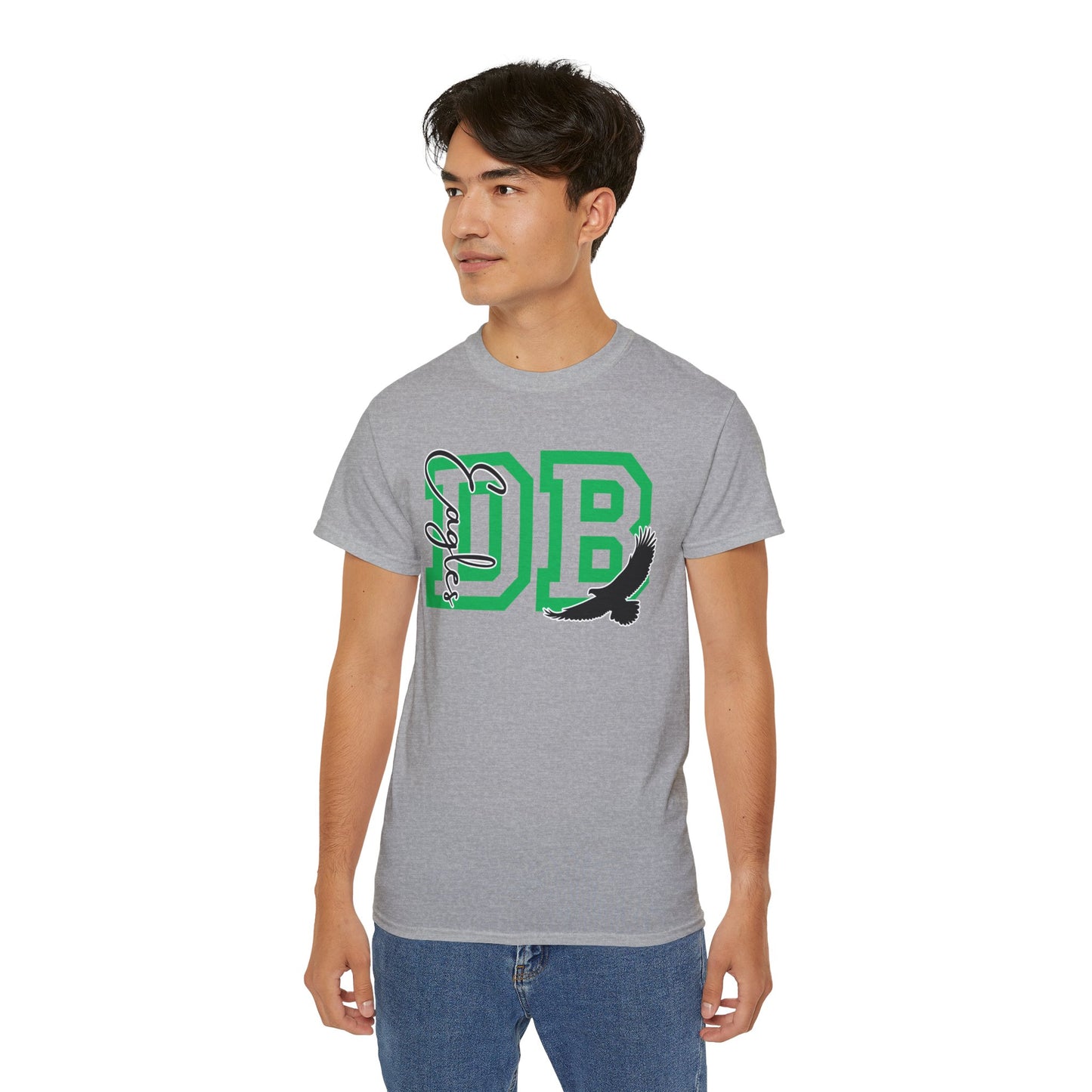 Adult DB Eagles Monogram Tee