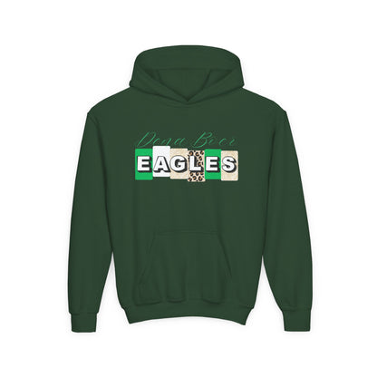 Youth DB Eagles Block Hoodie