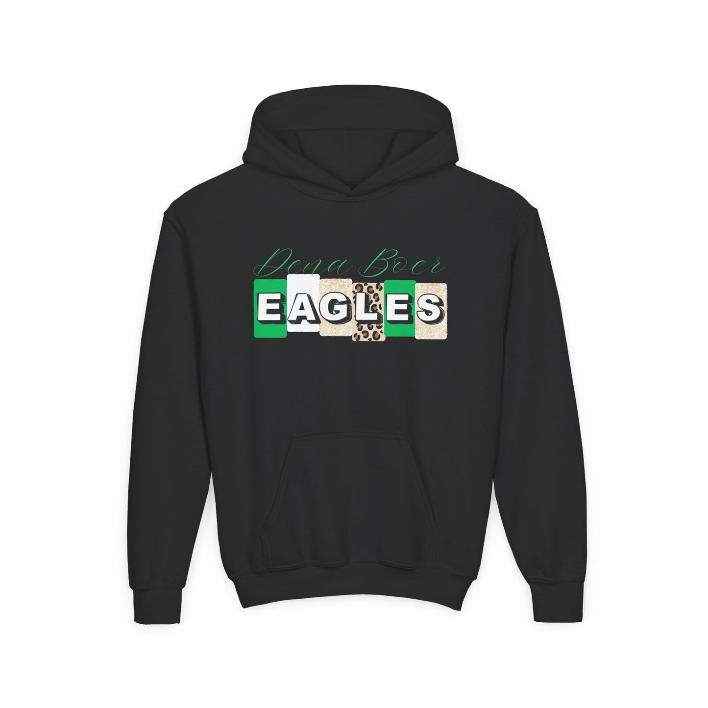 Youth DB Eagles Block Hoodie