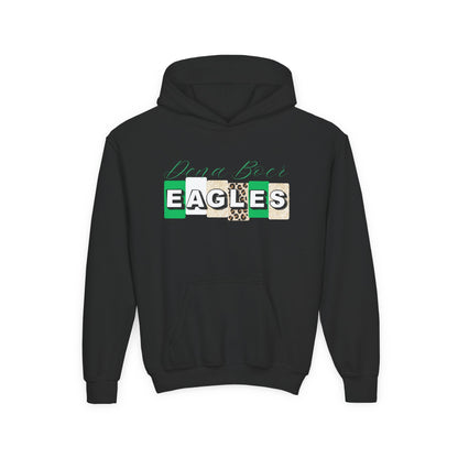 Youth DB Eagles Block Hoodie