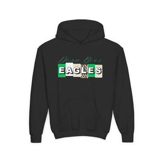 Youth DB Eagles Block Hoodie