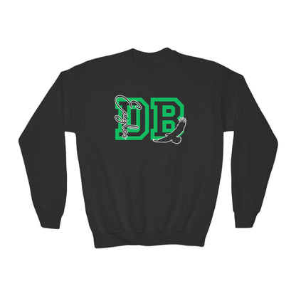 Youth DB Monogram Crewneck Sweatshirt