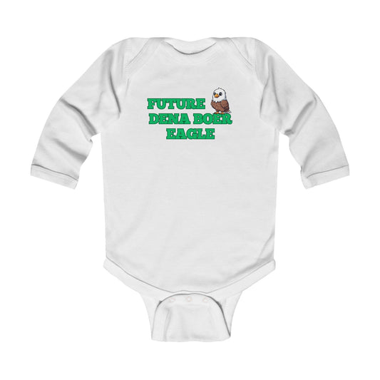 Future Eagle Long Sleeve Baby-Toddler Bodysuit