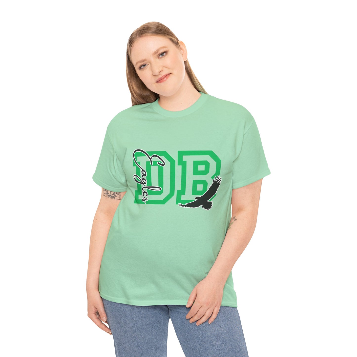Adult DB Eagles Monogram Tee