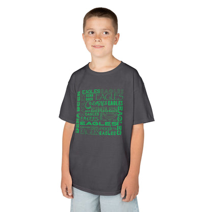 Kids Eagles Eagles EAGLES Spirit Tee