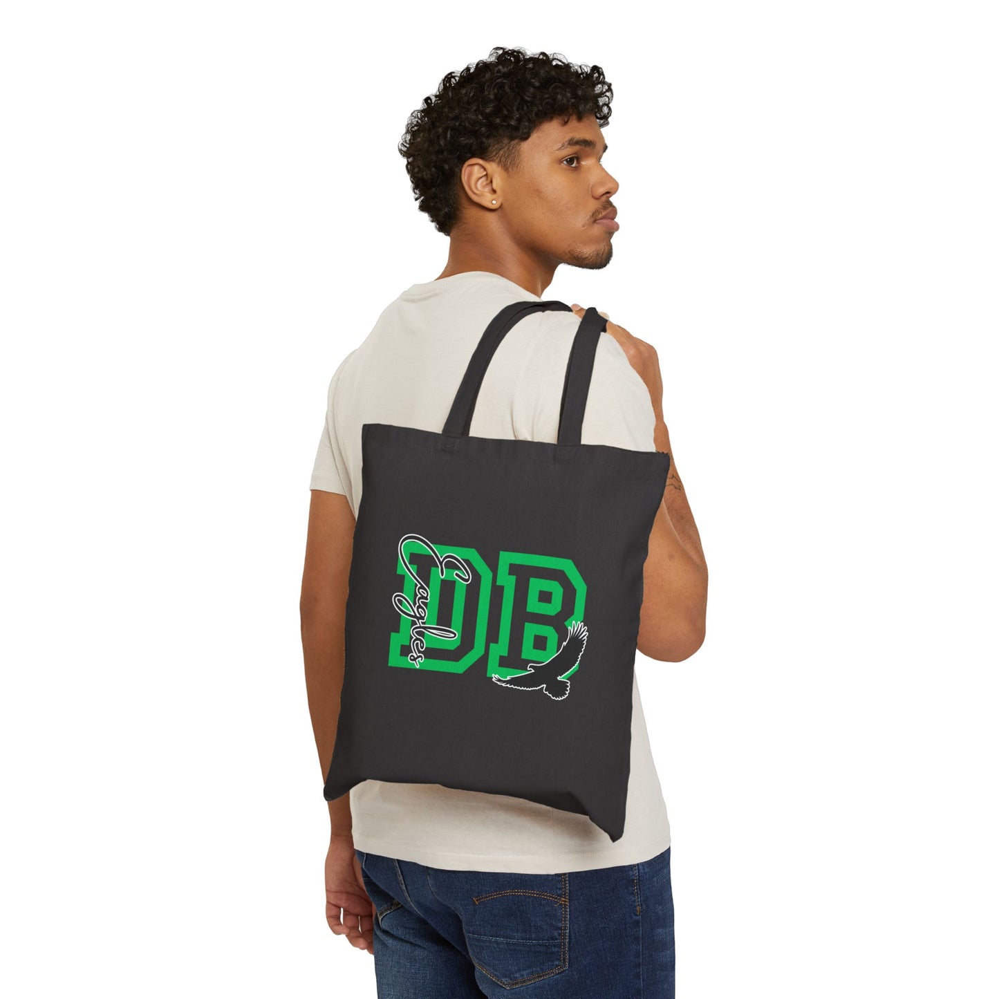 DB Eagles Cotton Canvas Tote Bag