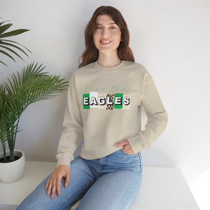 Adult Eagles Patch Crewneck Sweatshirt