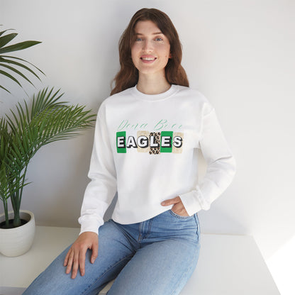 Adult Eagles Patch Crewneck Sweatshirt