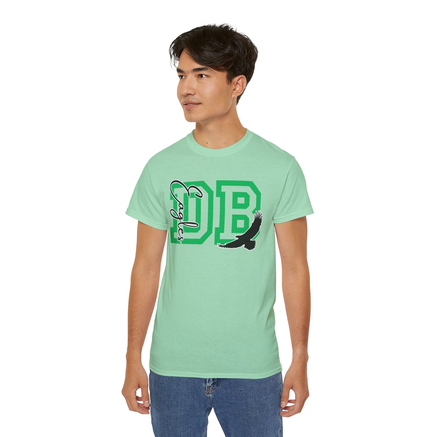 Adult DB Eagles Monogram Tee
