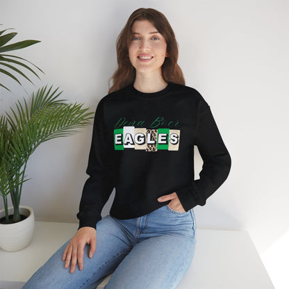 Adult Eagles Patch Crewneck Sweatshirt
