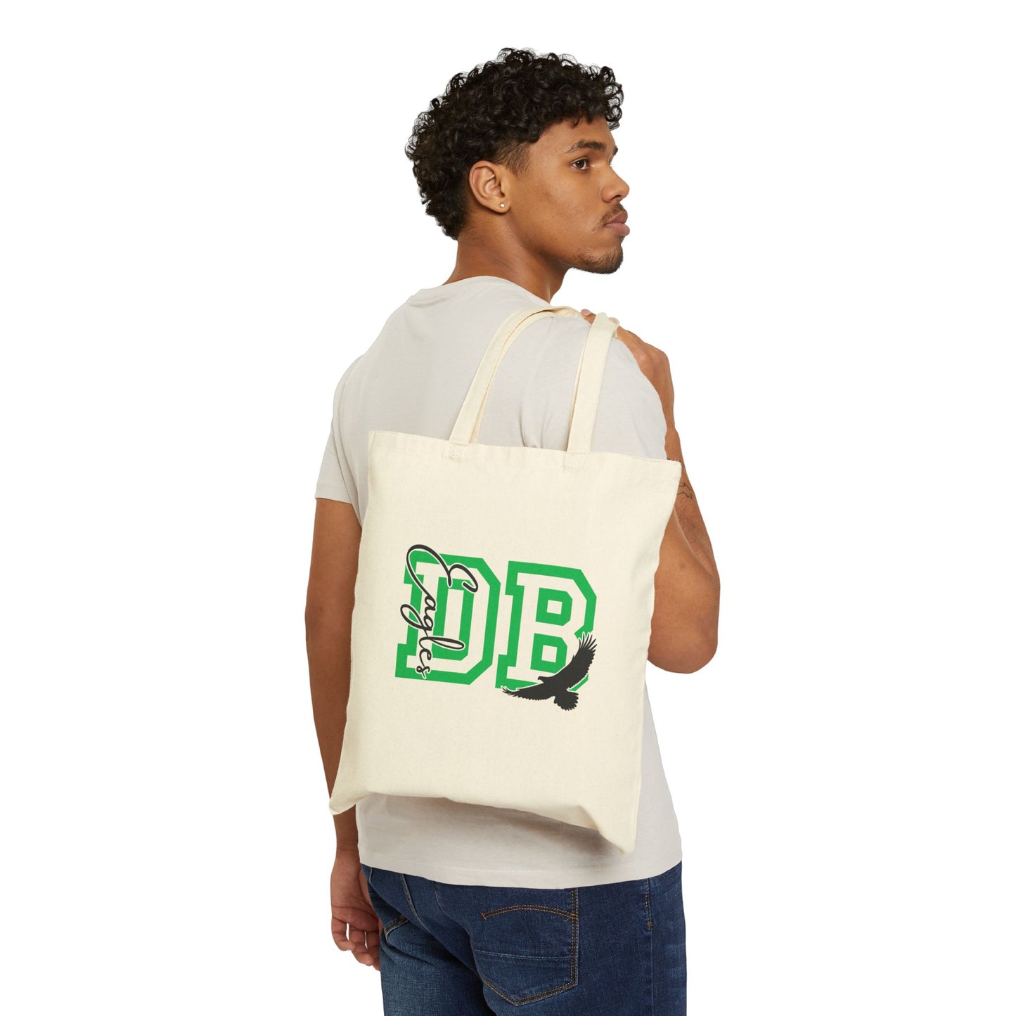 DB Eagles Cotton Canvas Tote Bag