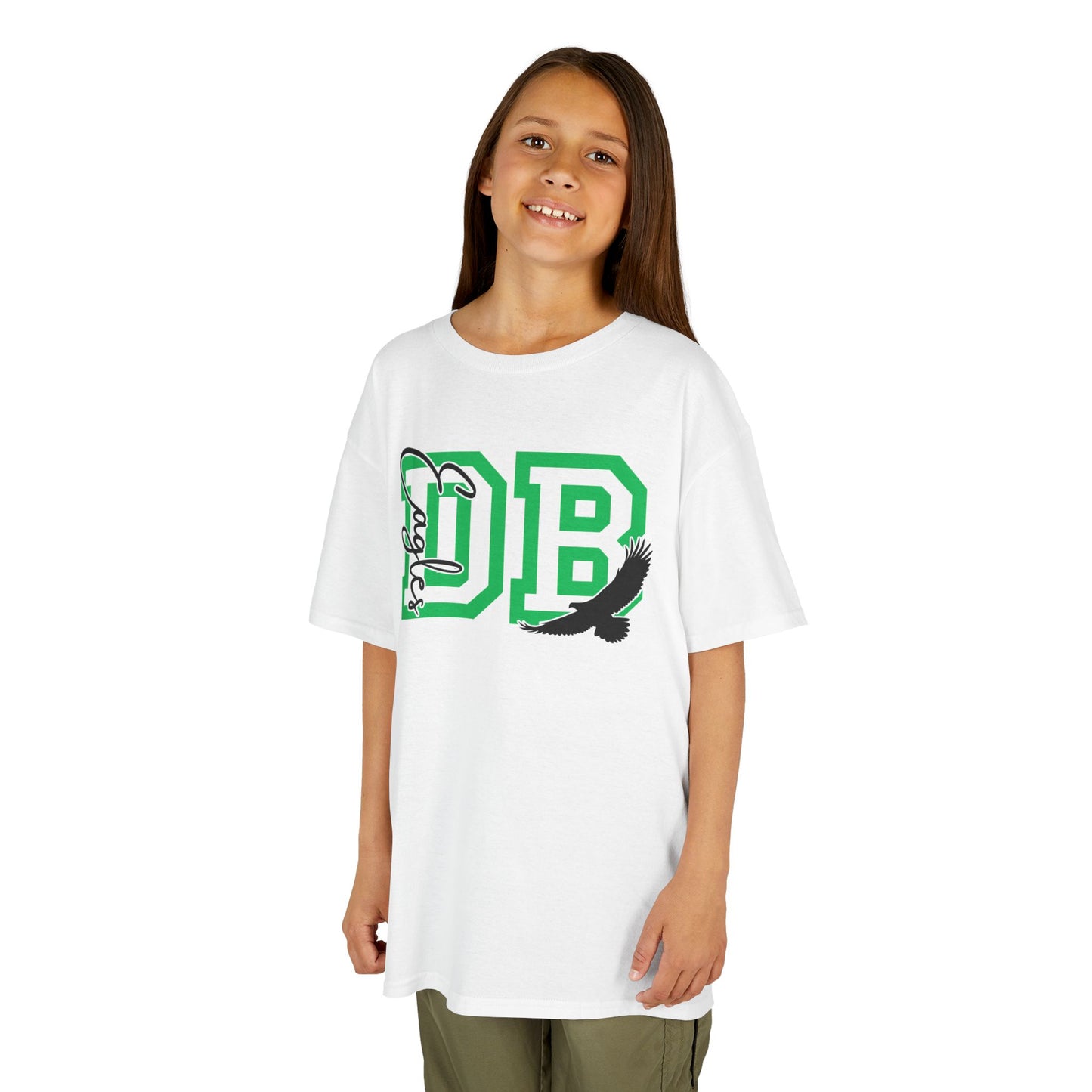 Kids DB Eagles Monogram Tee