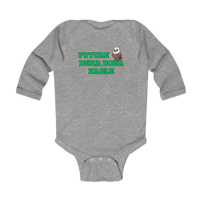 Future Eagle Long Sleeve Baby-Toddler Bodysuit
