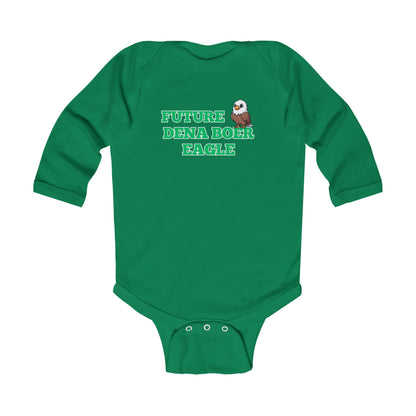 Future Eagle Long Sleeve Baby-Toddler Bodysuit