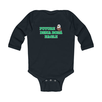 Future Eagle Long Sleeve Baby-Toddler Bodysuit