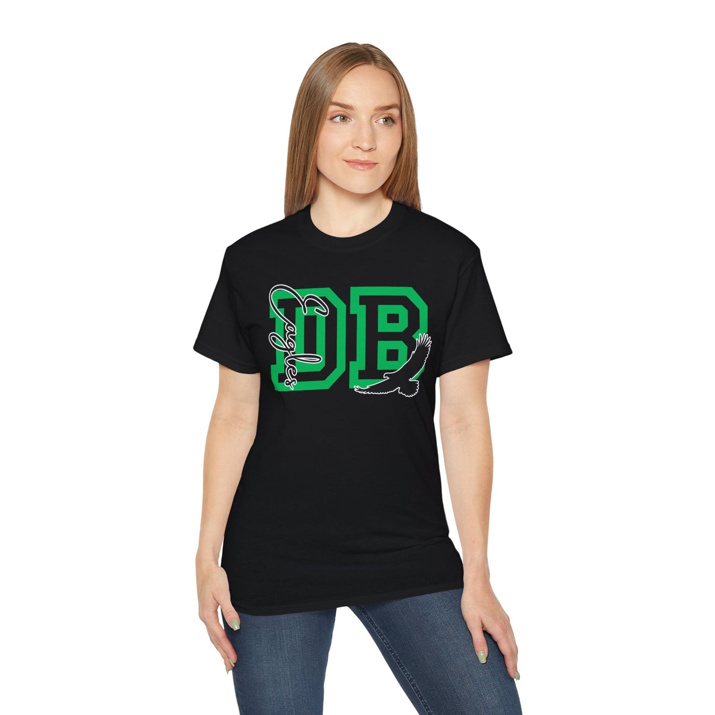 Adult DB Eagles Monogram Tee