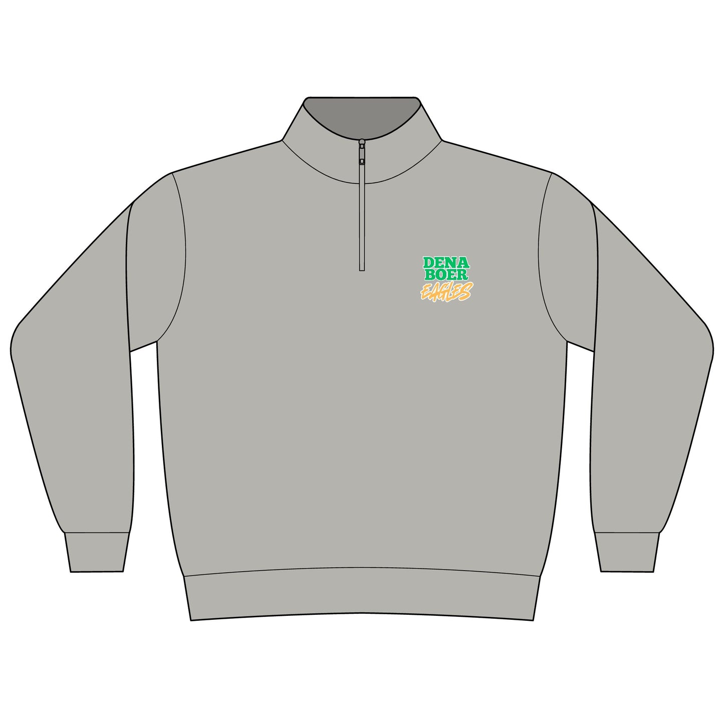 Eagles Women's Quarter-Zip Pullover