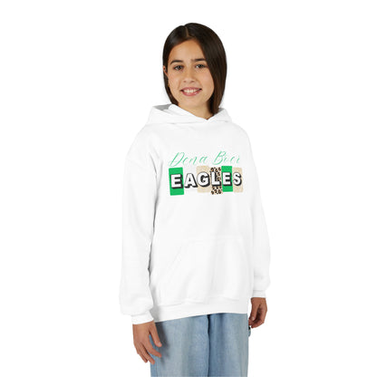 Youth DB Eagles Block Hoodie