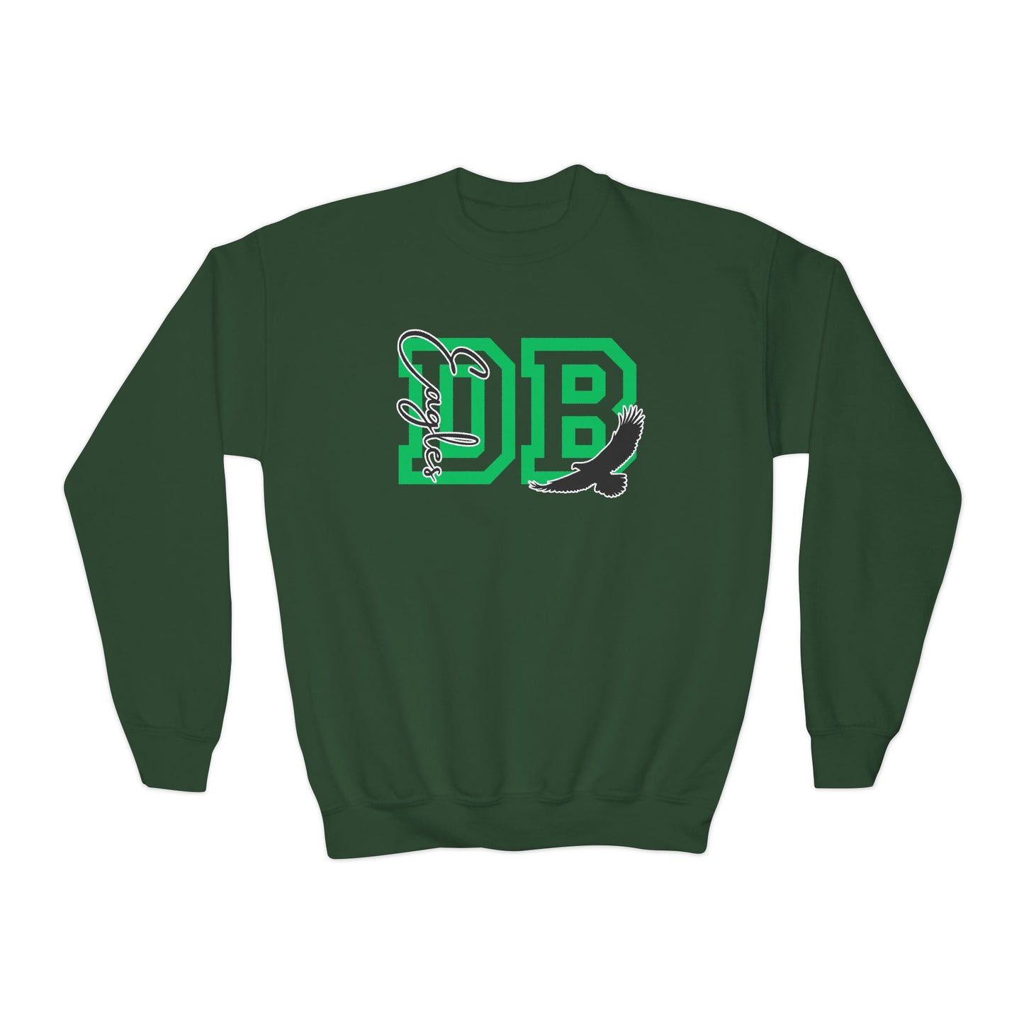Youth DB Monogram Crewneck Sweatshirt