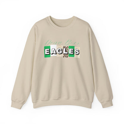 Adult Eagles Patch Crewneck Sweatshirt
